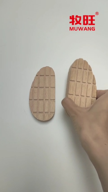 Wooden cow shoe