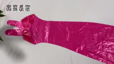 Veterinary disposable gloves