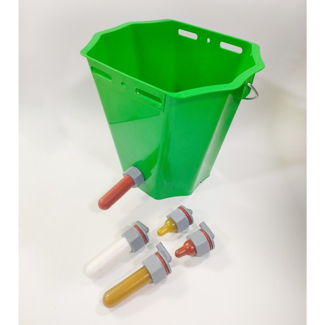 12L Calf milk feeding bucket