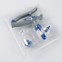 Continuous syringe for veterinary
