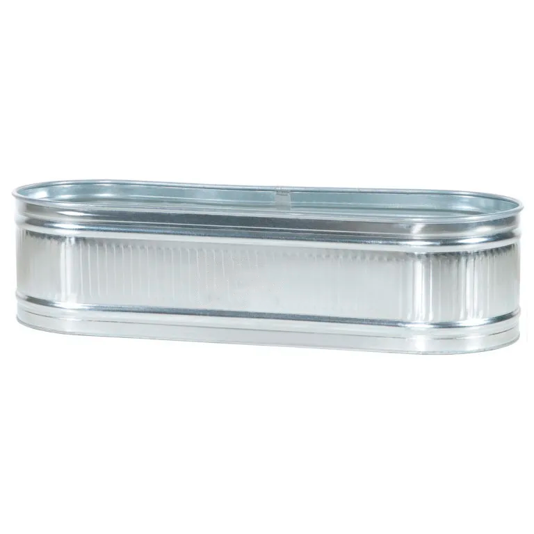 Galvanized water storage tank