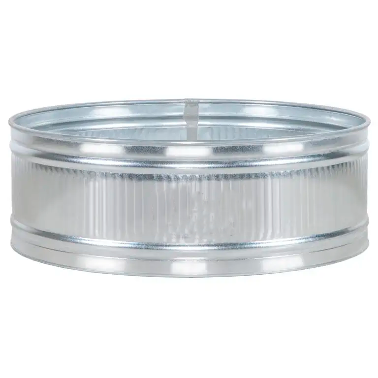 Galvanized water storage tank