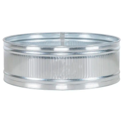 Galvanized water storage tank