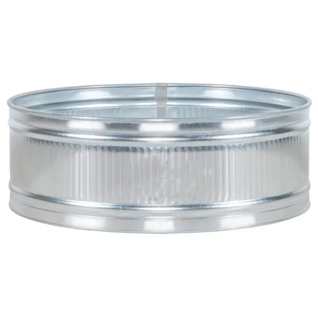 Galvanized water storage tank