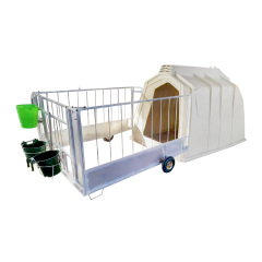 Calving hutches and accessory