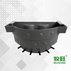 36L Calf feeding bucket with 6 teats