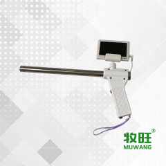 Visual artificial insemination gun