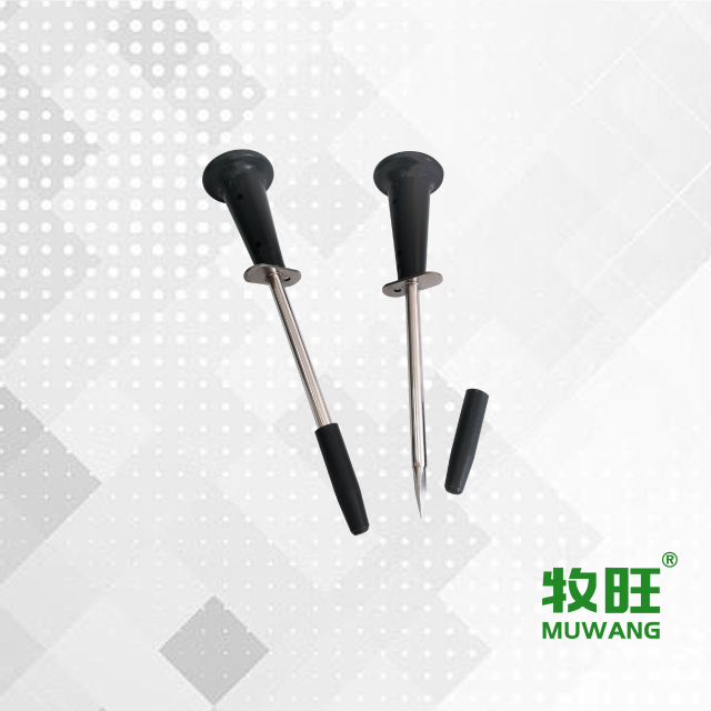 Cattle and sheep deflator needle