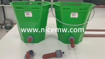 12L Calf milk feeding bucket
