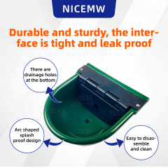 Plastic drinking bowl ( fixed baffle )