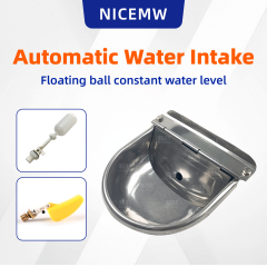 Stainless steel drinking bowl 4L