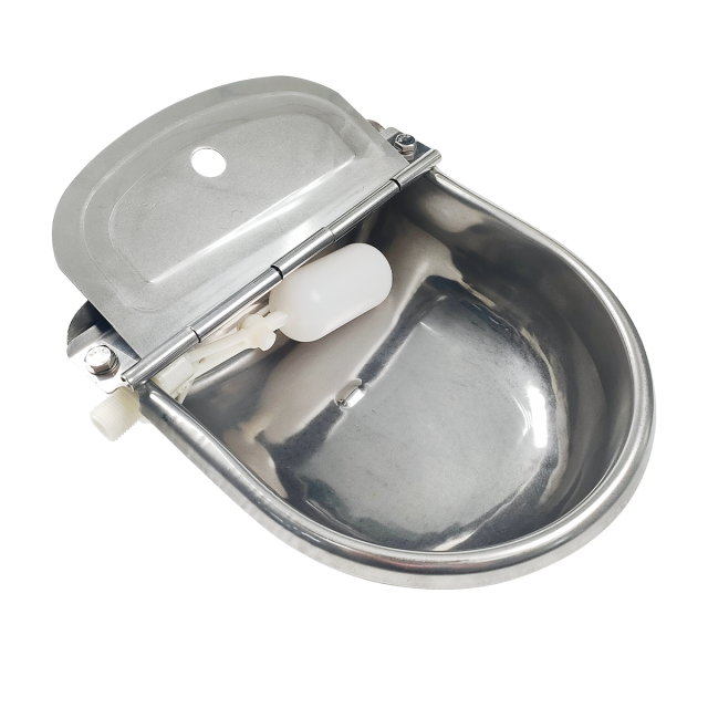 Stainless steel drinking bowl 4L