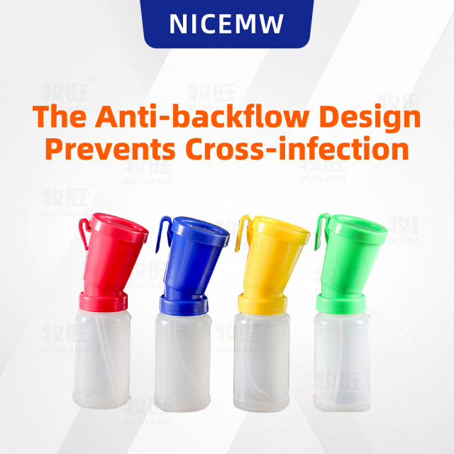 Non-return teat dip cup