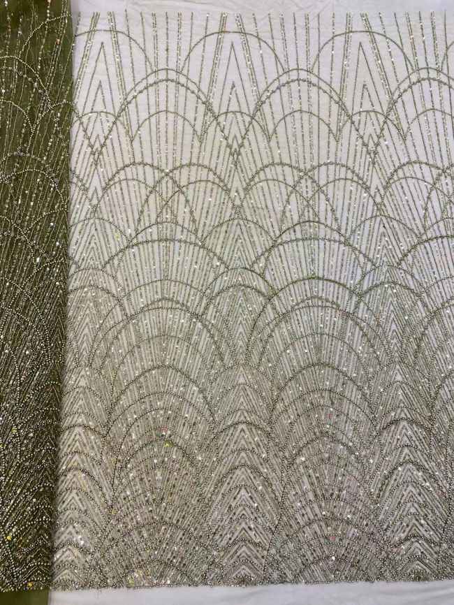 Multi-Coloured 3D Lace Fabric Flowers Leaves Embroidered Lace Fabric TLF137