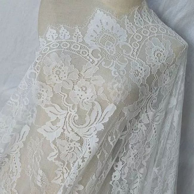 3 Meters Chantilly Lace Fabric TLF004