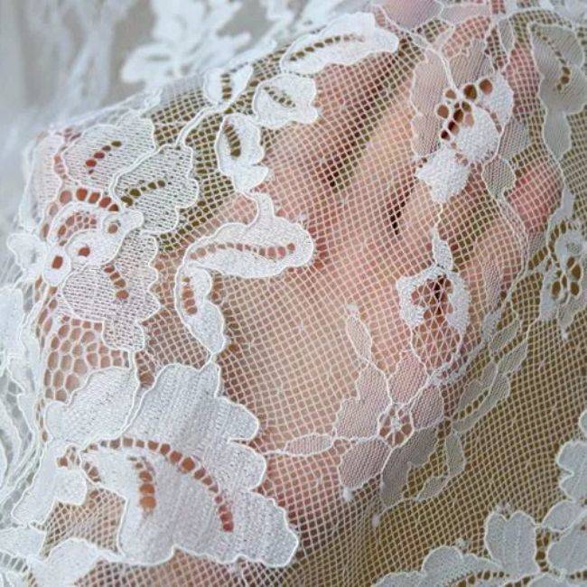3 Meters Chantilly Lace Fabric TLF004