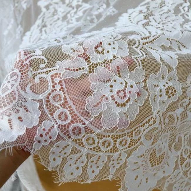 3 Meters Chantilly Lace Fabric TLF004