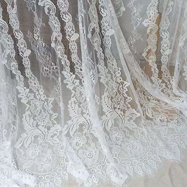 3 Meters Chantilly Lace Fabric TLF004