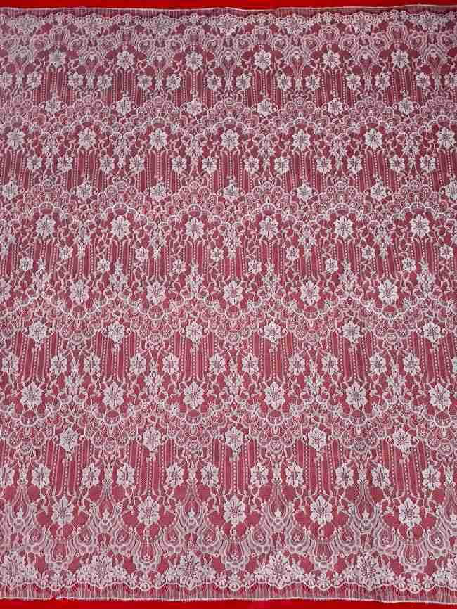 3 Meters Eyelash Chantilly Lace Fabric ZD003