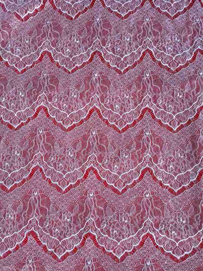 3 Meters Eyelash Chantilly Lace Fabric ZD004