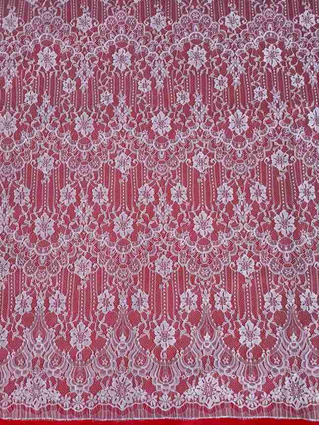 3 Meters Eyelash Chantilly Lace Fabric ZD003
