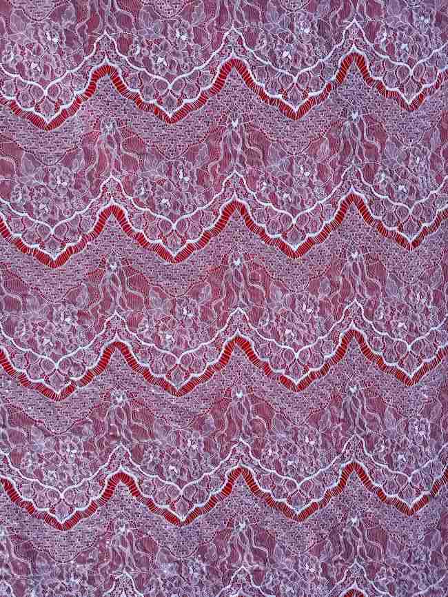 3 Meters Eyelash Chantilly Lace Fabric ZD004