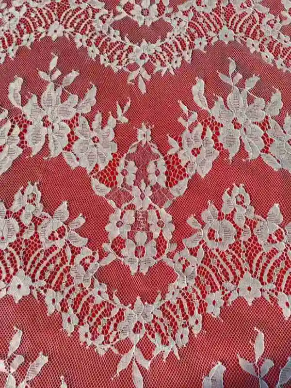 3 Meters Eyelash Chantilly Lace Fabric ZD006