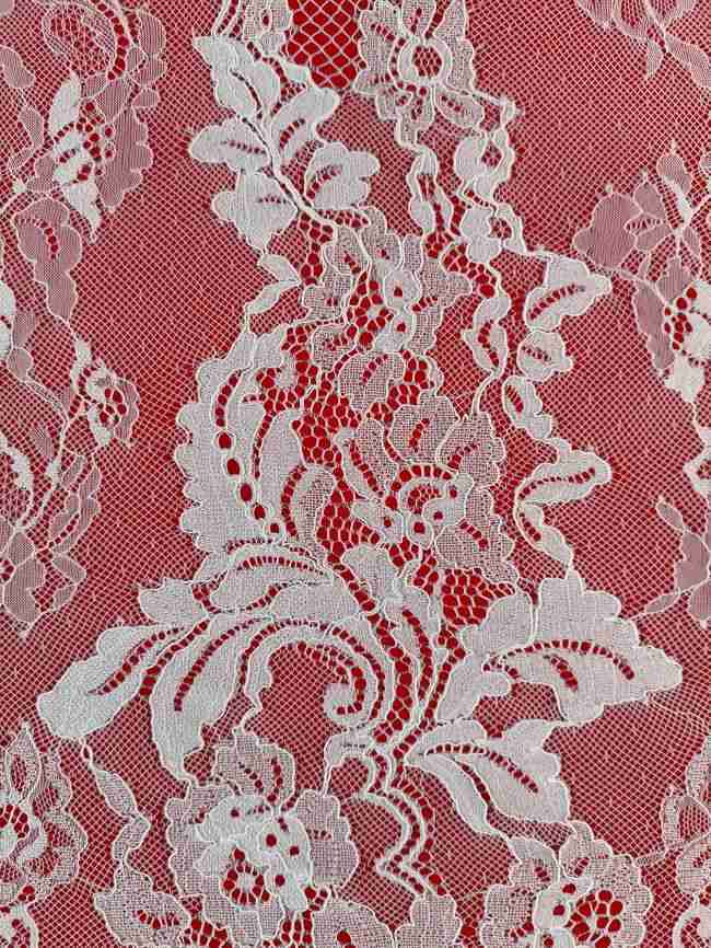 3 Meters Eyelash Chantilly Lace Fabric ZD011