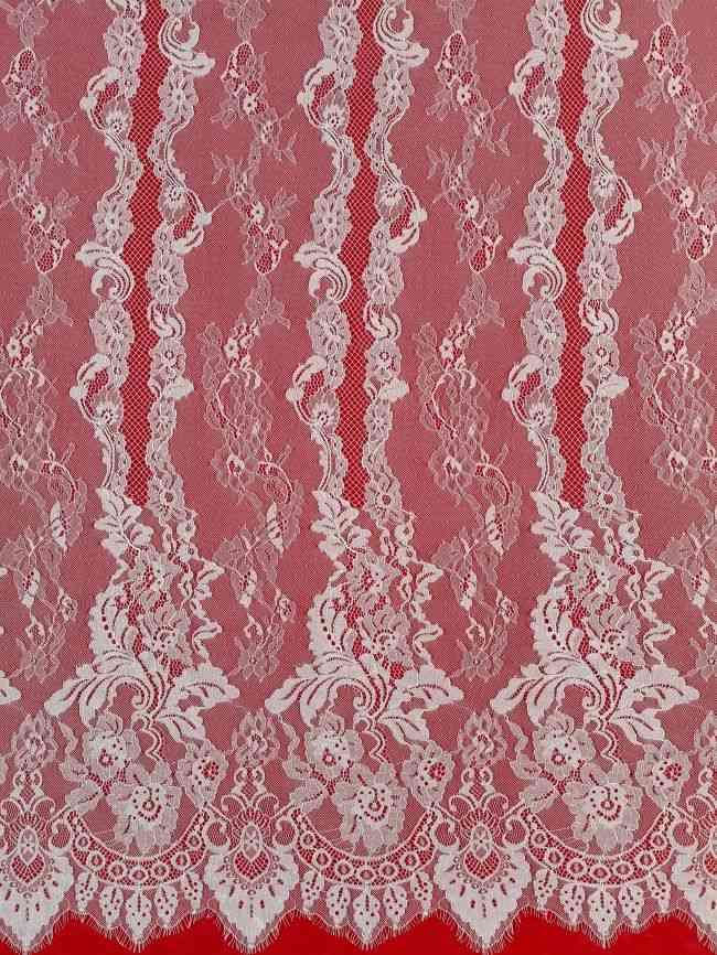 3 Meters Eyelash Chantilly Lace Fabric ZD011