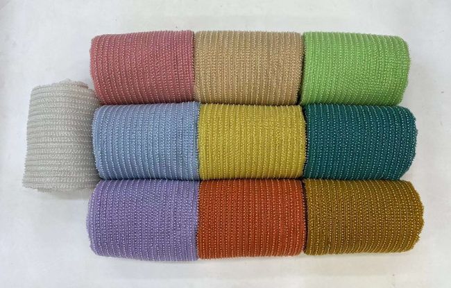 5 Yards Beaded Lace Fabric