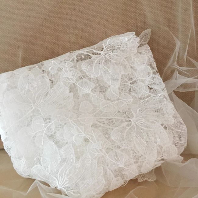 1 Yard Guipure Bridal Lace Fabric