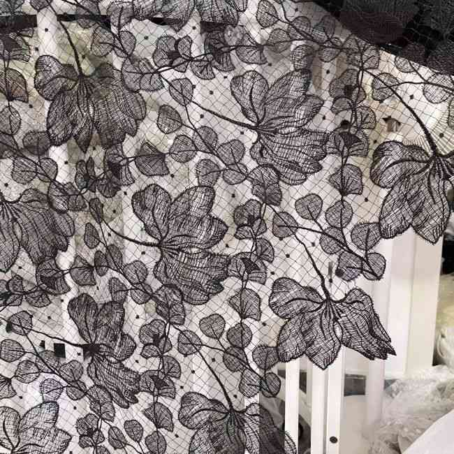 1 Yard Guipure Bridal Lace Fabric