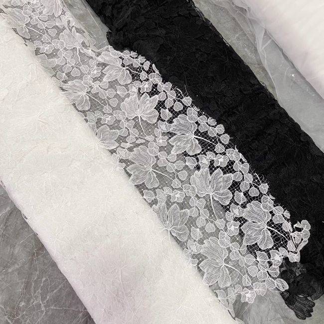 1 Yard Guipure Bridal Lace Fabric