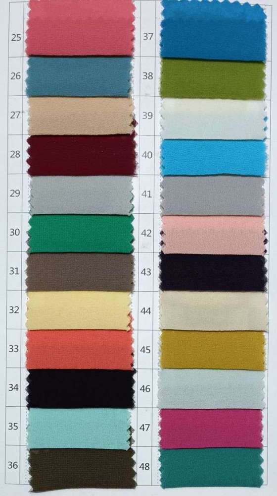 1 Yard Crepe Chiffon Fabric