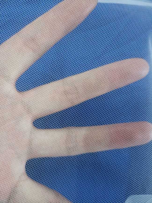 300 CM Wide Slight Stretch Stiff Nylon Tulle Fabric