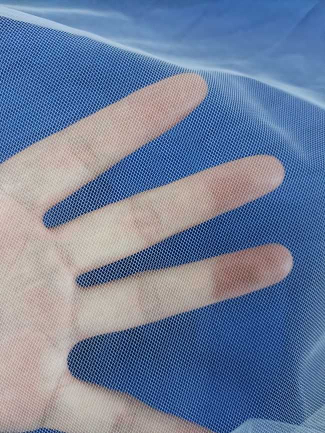 300 CM Wide Slight Stretch Stiff Nylon Tulle Fabric