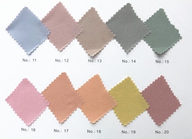 1 Yard Stretchy Peach Skin Satin Fabric