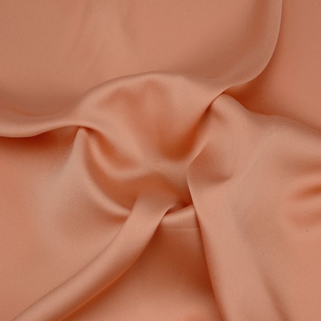 1 Yard Stretchy Peach Skin Satin Fabric