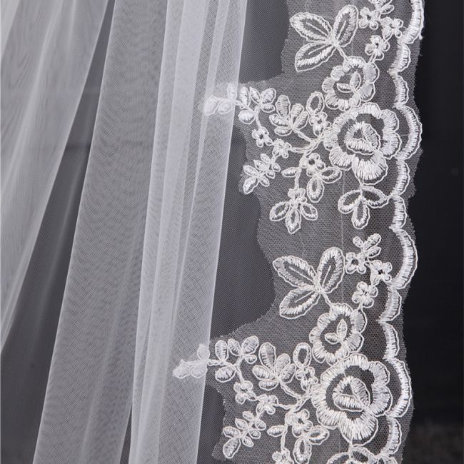 Lace Wedding Veil WV016