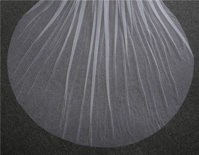Simple Tulle Wedding Veil WV011