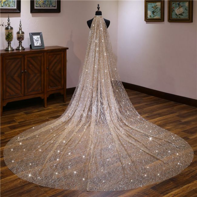 Lace Bridal Veil WV099