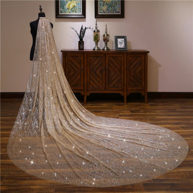 Lace Bridal Veil WV099