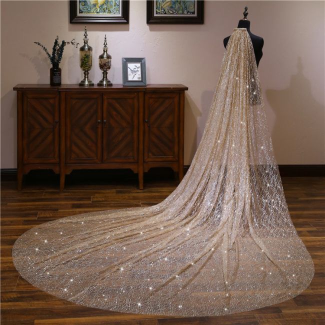 Lace Bridal Veil WV099