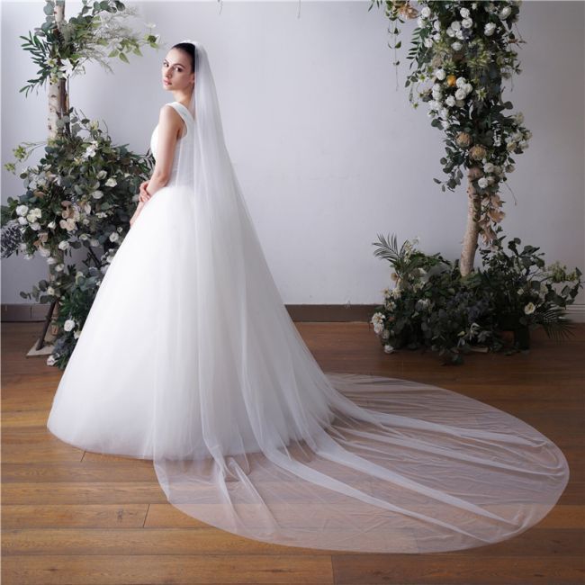 Lace Bridal Veil WV063
