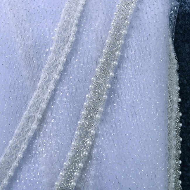 Beading Bridal Veil WV136