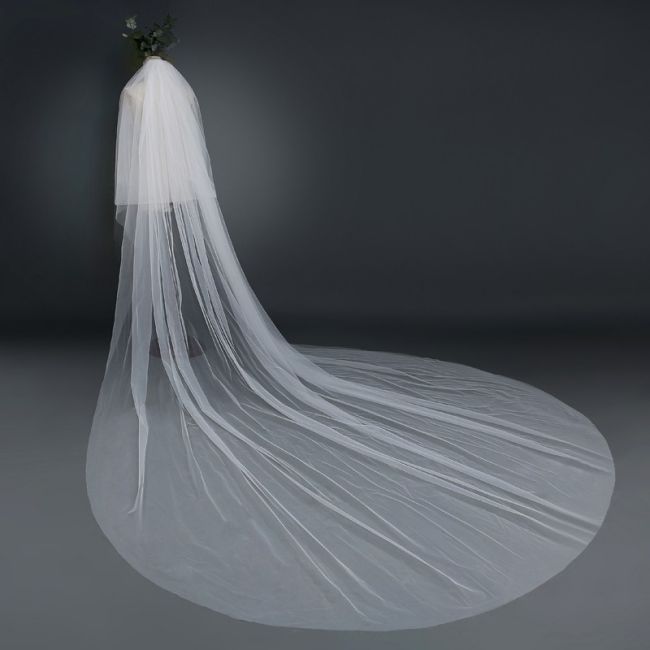Lace Bridal Veil WV150