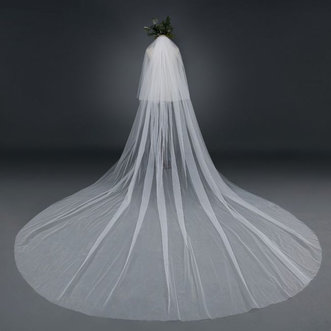 Lace Bridal Veil WV150