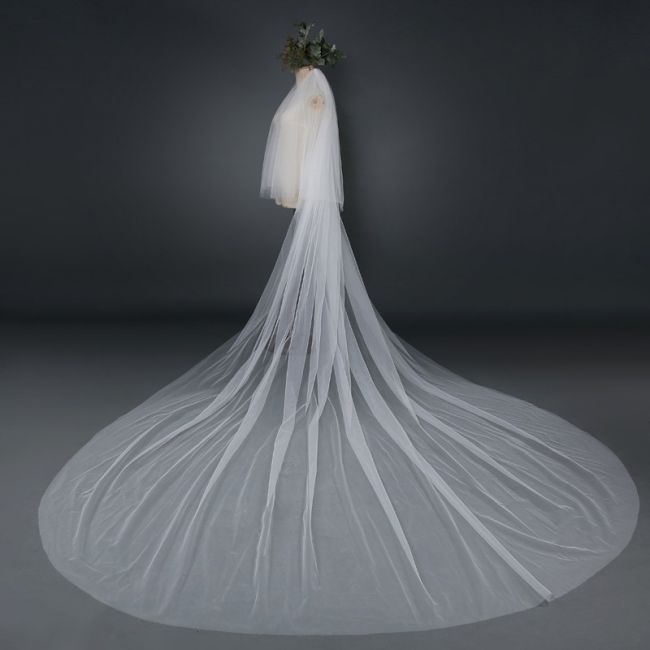 Lace Bridal Veil WV150
