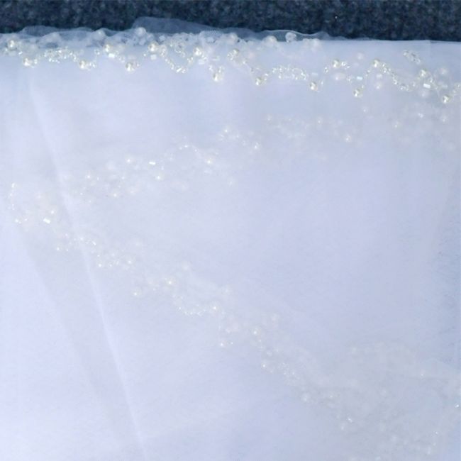 Beading Wedding Veil WV183