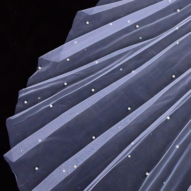 Pearl Wedding Veil WV190